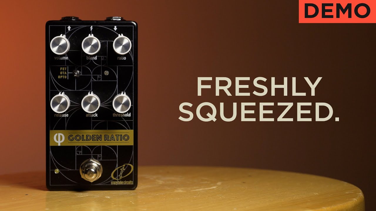 Going Flat Out Funk | Crazy Tube Circuits Golden Ratio Compressor