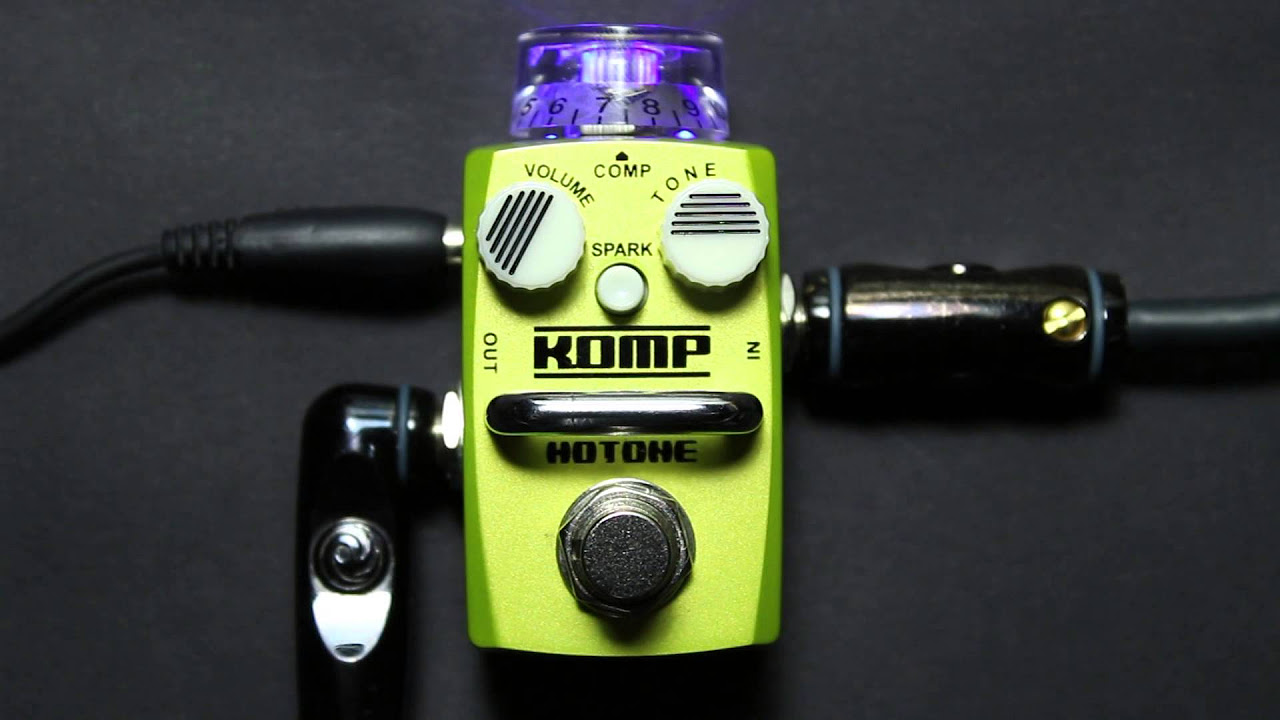 Hotone Skyline Series KOMP Optical Compressor Pedal | Quicklook