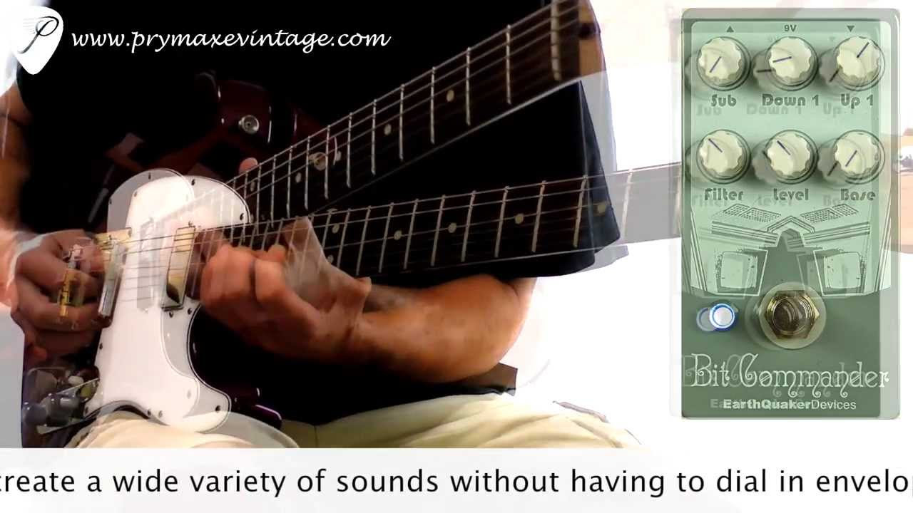 Earthquaker Devices Bit Commander Synthesizer - YouTube
