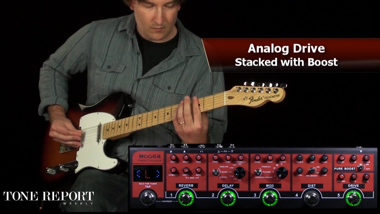 Mooer Red Truck - Combined Effects Pedal - YouTube
