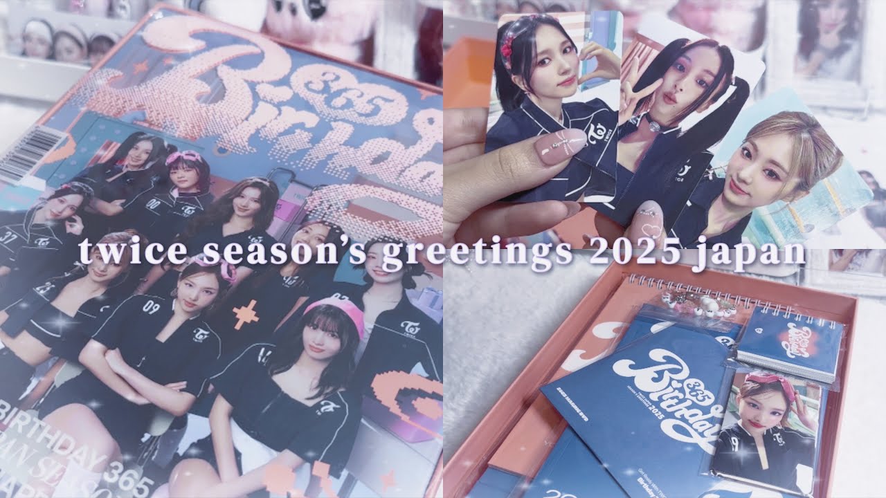 Season's Greetings] Twice/Birthday365/Japan/2025/Sea Green/Trading