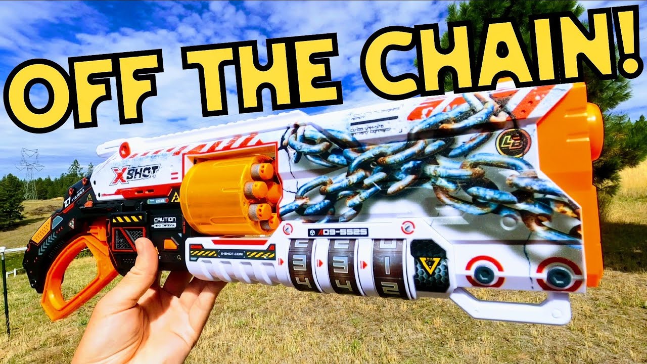 X-Shot Skins Lock Blaster | $15 LEVER ACTION | Full Review - YouTube