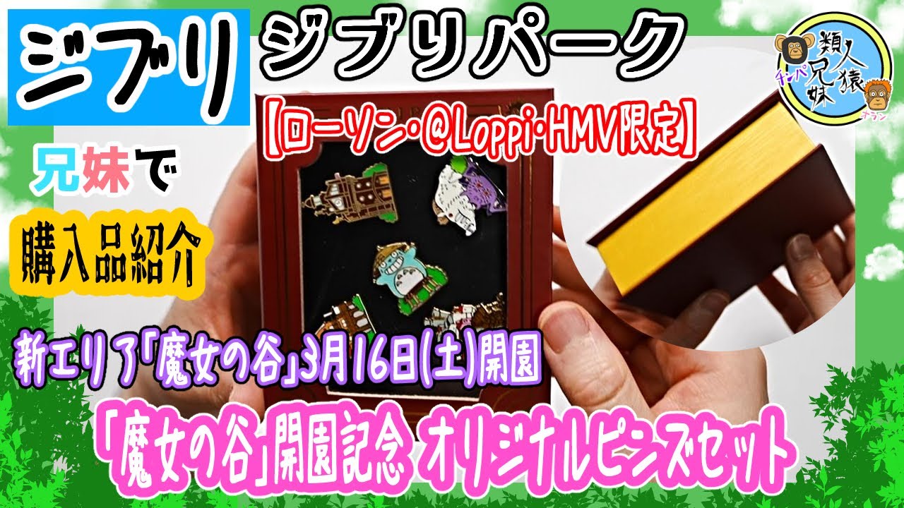開封unboxing 行かなくても買える！？ ジブリパーク「魔女の谷」開園