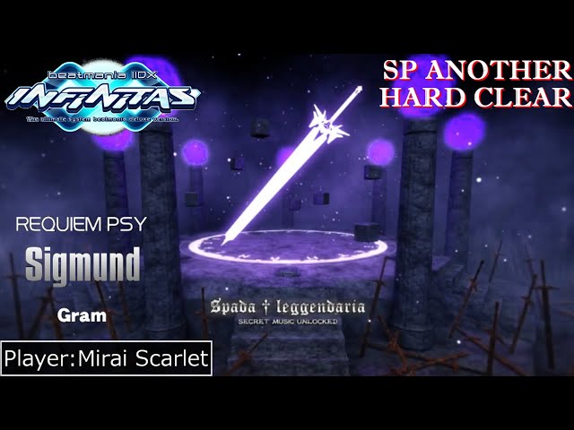 Mirai Scarlet]Sigmund SPA HARD CLEAR[IIDX INFINITAS] - YouTube