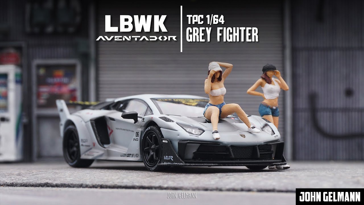 LBWK LAMBORGHINI AVENTADOR ZERO FIGHTER COMBAT VERSION | TPC 1/64