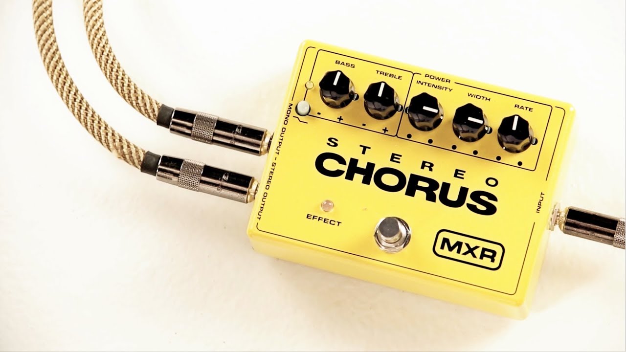 ハイラムサウンド再現の要 MXR Stereo Chorus 超美品 ハイラムサウンド