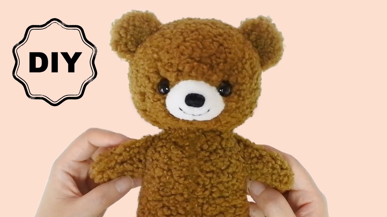 くまのぬいぐるみの作り方 | How to Make a Stuffed Animal | Handmade