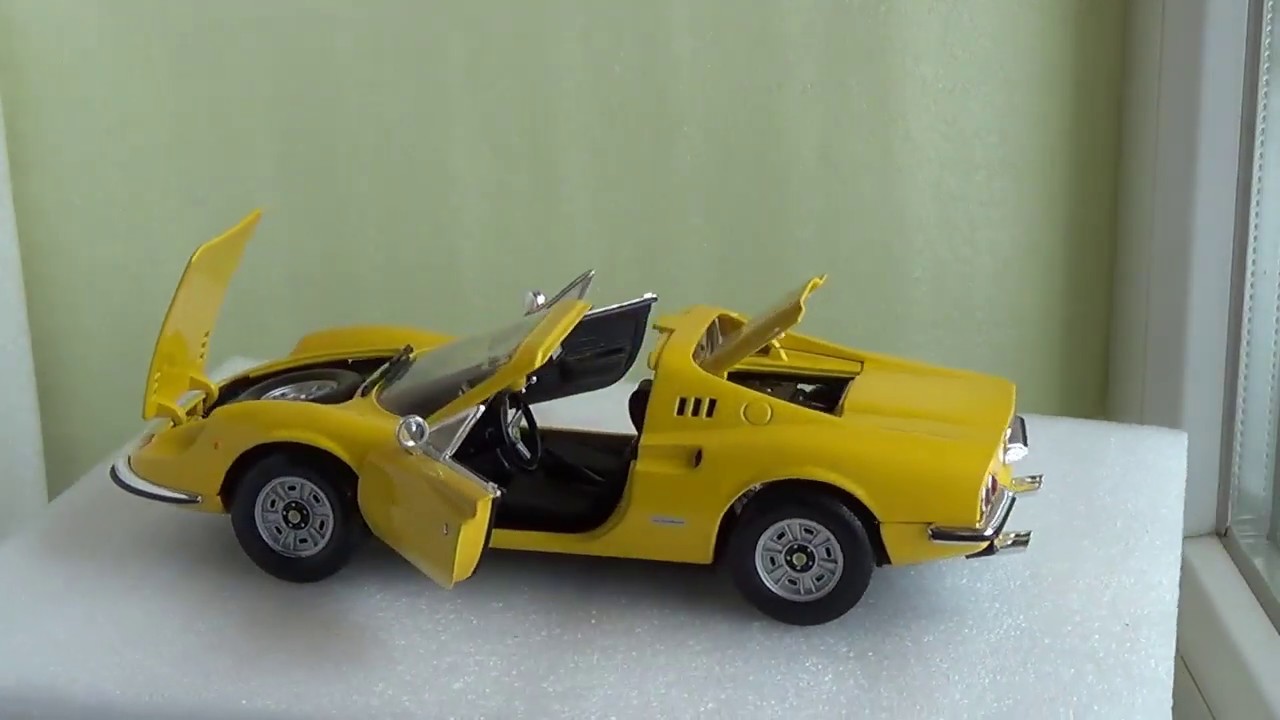 Ferrari Dino 246 GTS - Hot Wheels 1:18 - YouTube