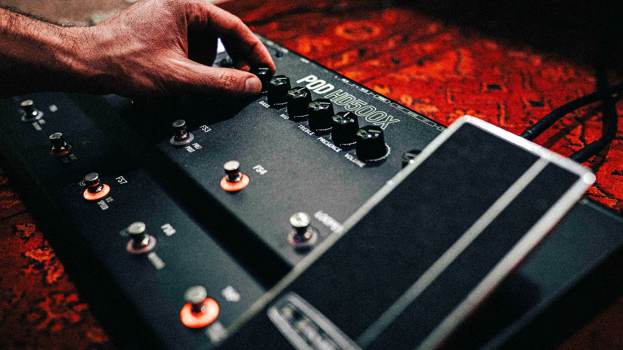 Everything You Need to Know About the Line 6 POD HD500x - YouTube