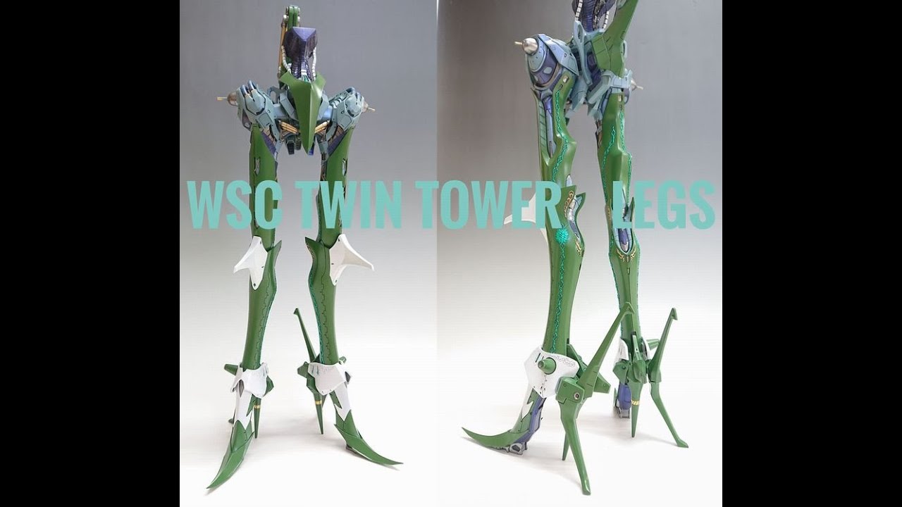 FSS】WSC TWIN TOWER ヤクトミラージュ:脚部を組み立てる。 - YouTube