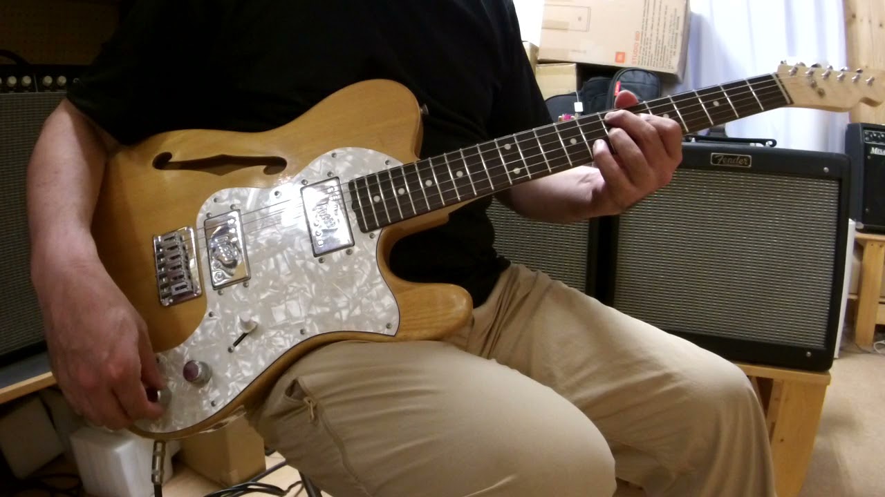 Greco TE-500（Thinline TL Type） ネック交換・弦長変更品 Clean