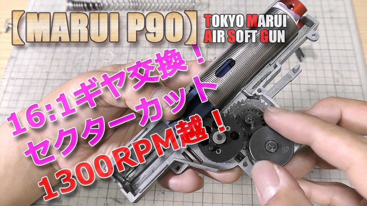 Tokyo Marui [P90] High Cycle Project - Part 5! Introducing the SHS