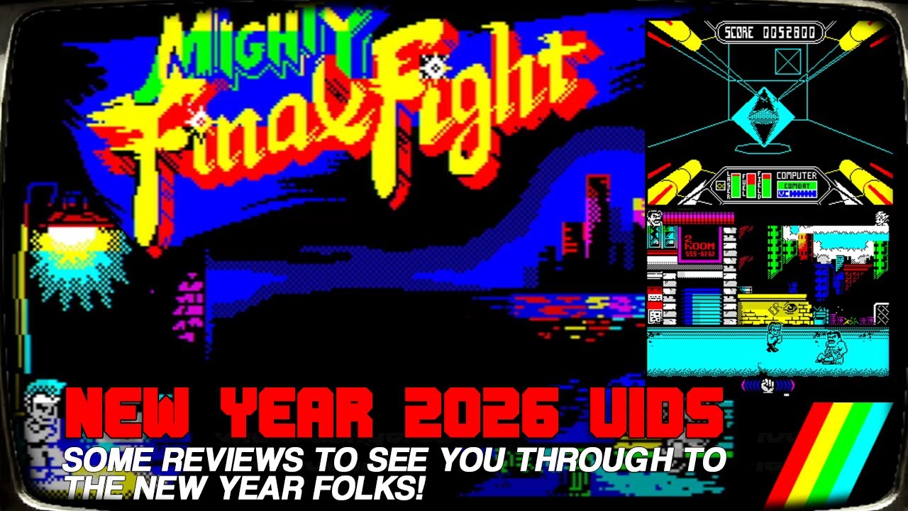 NEW YEAR 2026 VIDEO - ZX SPECTRUM REVIEWS - YouTube