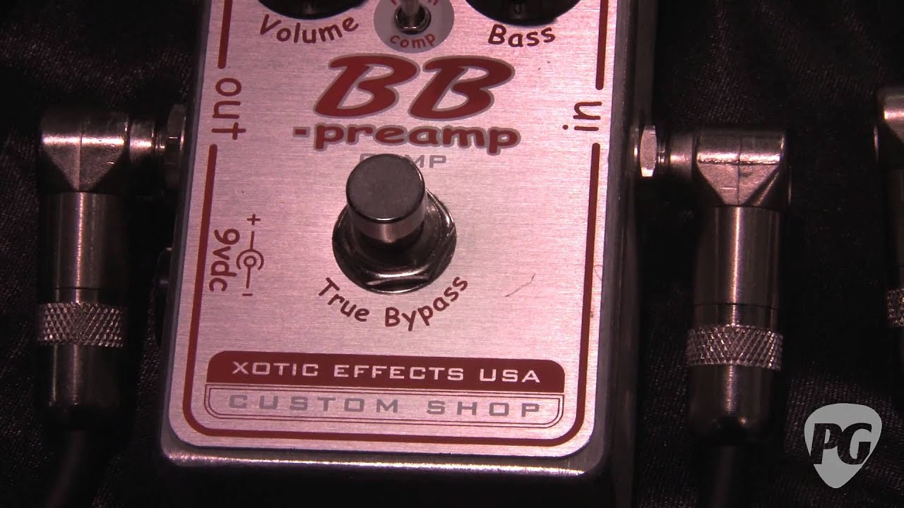 NAMM '12 Xotic Effects BB Preamp Comp Demo - YouTube