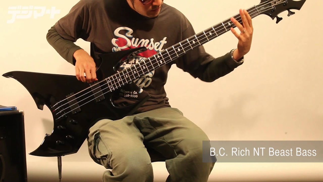 デジマートNew Gear Showcase】B.C. Rich NT Beast Bass - YouTube