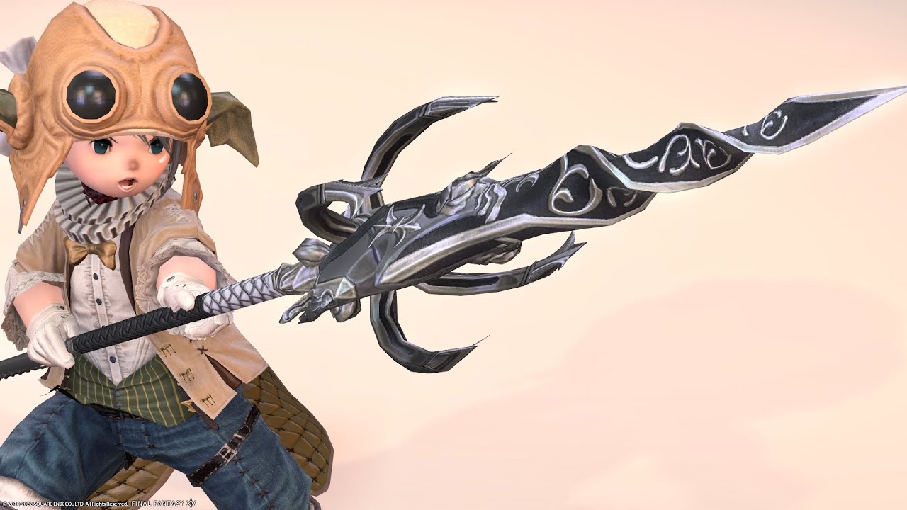 シルバーアクセのようなオシャレ槍・ヒュペルボレア造物院の竜騎士武器