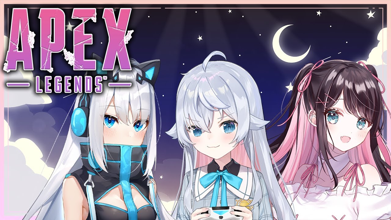 APEX】カグラナナさん＆Restiaさん 初めましてコラボだよー【ぶいすぽ