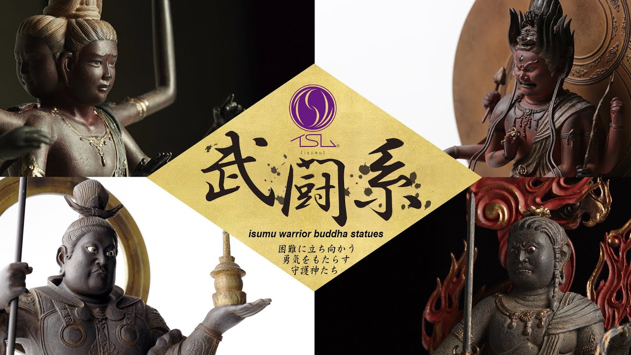 isumu warrior buddha statues - YouTube