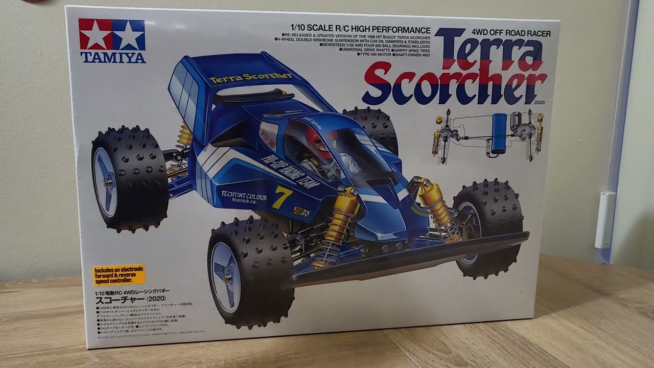 Tamiya Terra Scorcher (2020) Unboxing! - YouTube