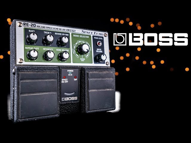 Boss Space Echo RE-20 - YouTube