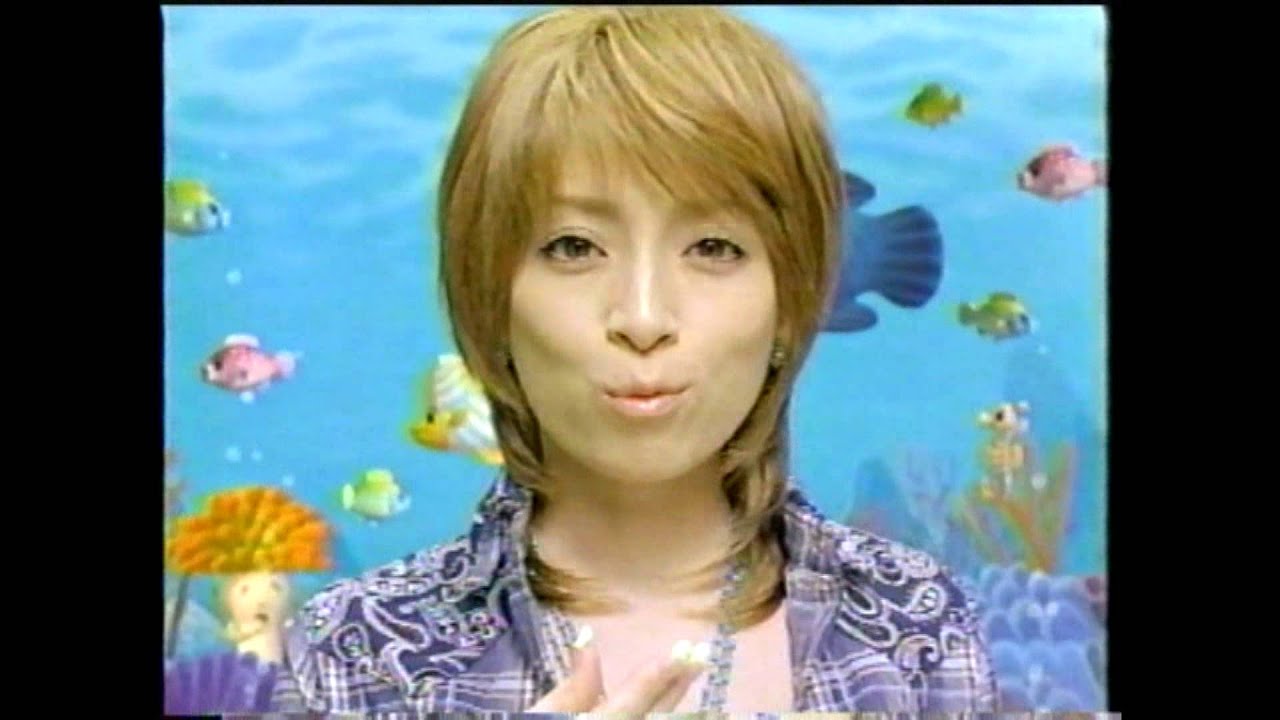 浜崎あゆみ 森永ハイチュウ CM 海でくっちゃらマスカット編。「くっ