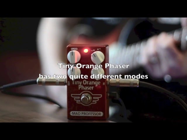 Mad Professor Tiny Orange Phaser new version demo by Marko Karhu