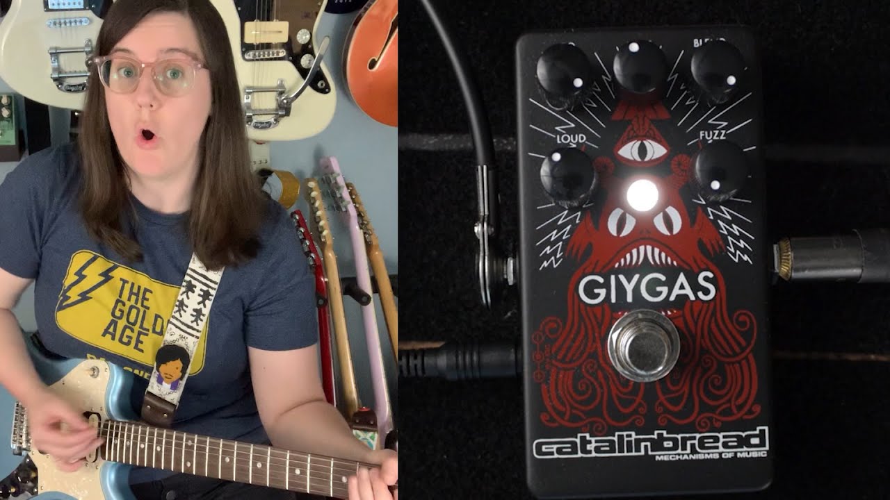 Catalinbread Giygas Fuzz on Guitar and Bass - YouTube