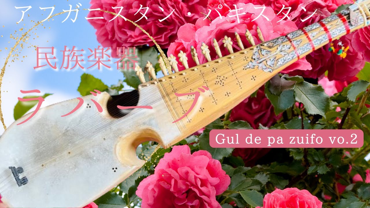 ラバーブ/レッスン/Gul de pa Zulfo vol.1/アフガニスタン・パキスタン