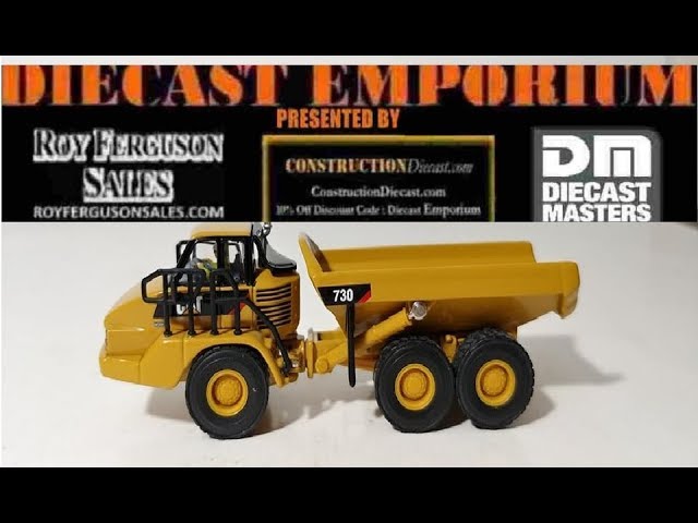 Diecast Masters Caterpillar 730 Articulated Dump Truck - YouTube