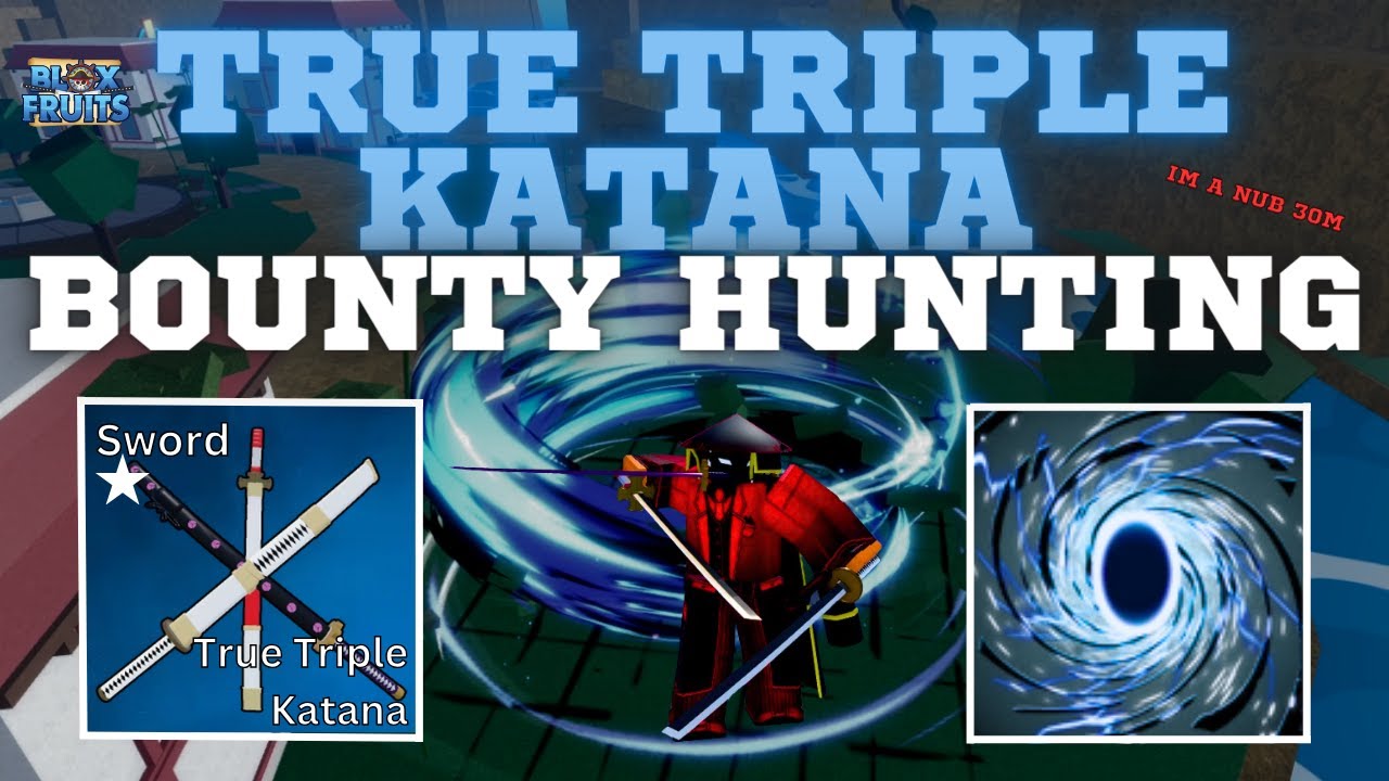 True Triple Katana + Portal 』TTK + Electric Claw [ 30m Bounty