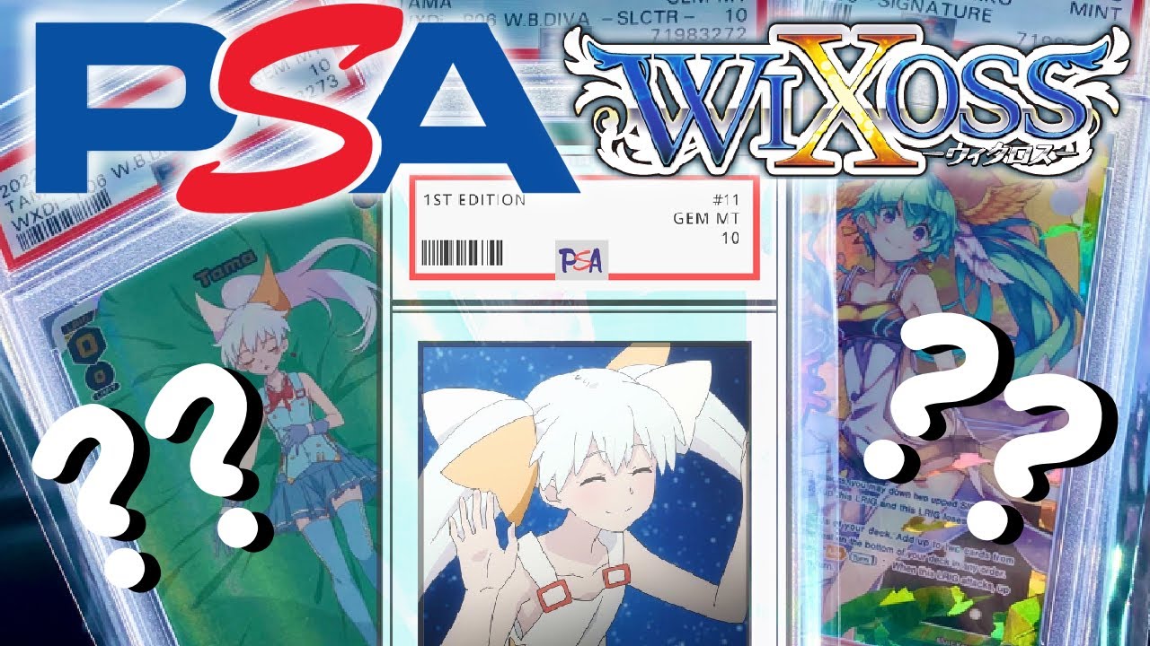 PSA rating my Waifu - 10/10?!? WIXOSS Anime-Card Grading! - YouTube