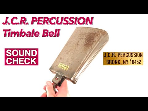 SOUND CHECK】Timbale Bell / J.C.R.PERCUSSION【COWBELL】 - YouTube