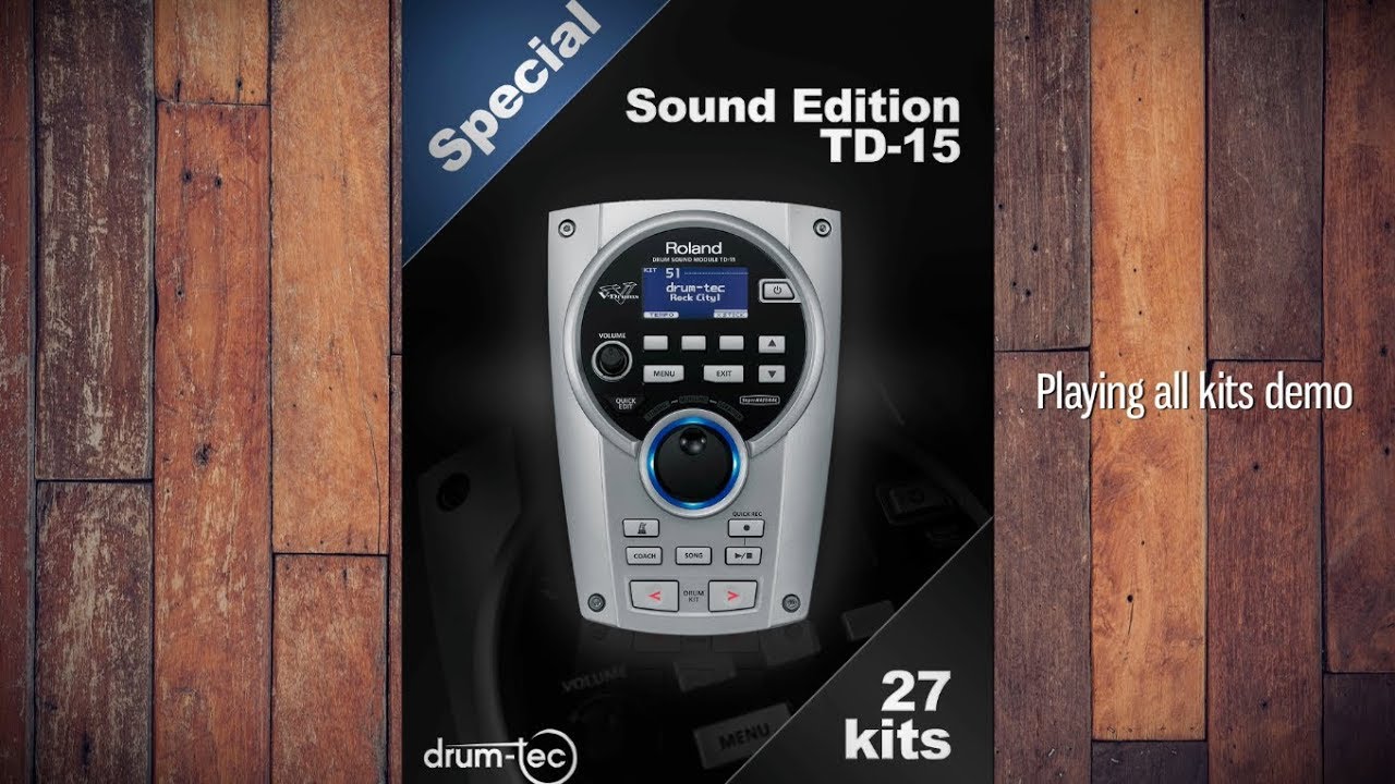 Roland TD-15 V-Drums Sound Module | drum-tec