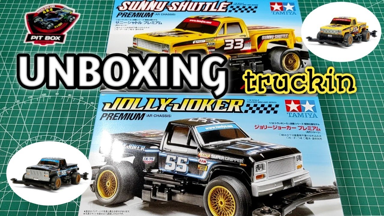 UNBOXING JOLLY JOKER & SUNNY SHUTTLE TRUCKIN SERIES - YouTube
