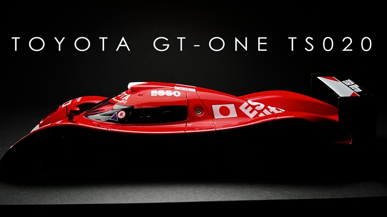 TOYOTA GT-One TS020 Tamiya scale plastic model [Full Build] - YouTube