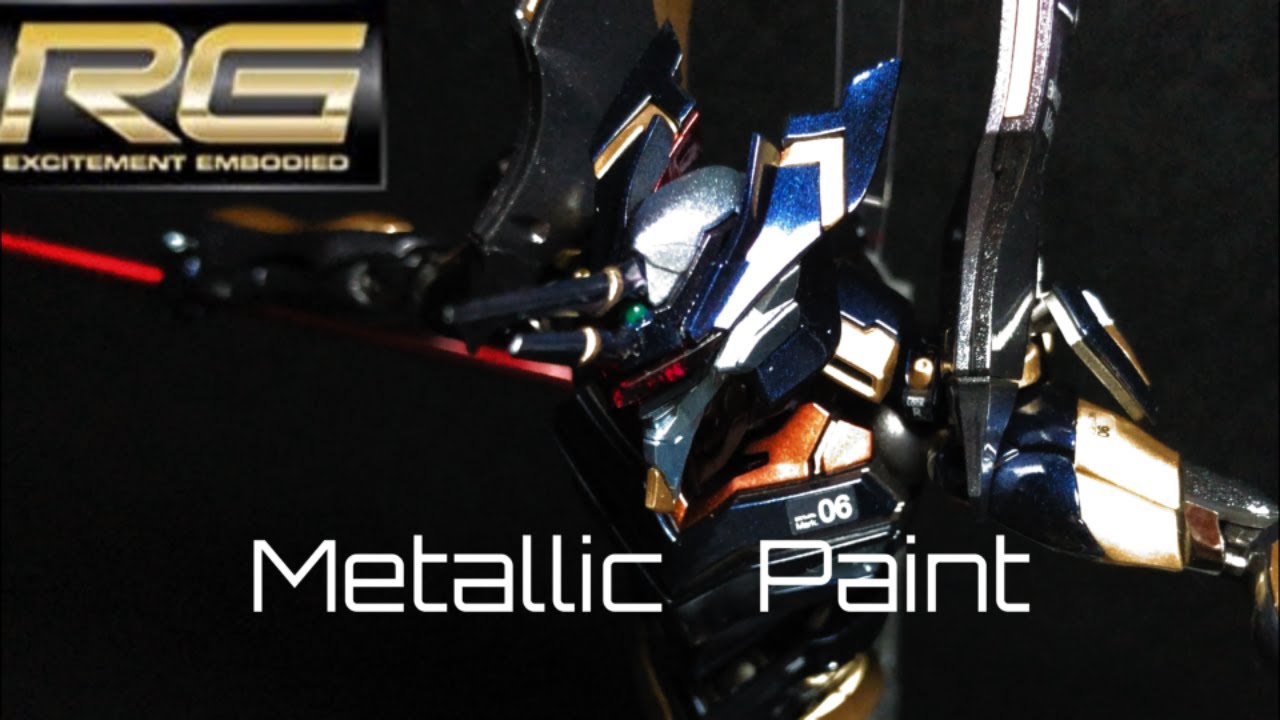 エヴァンゲリオン】RG Mark.6のプラモデルをメタリック全塗装！ - YouTube