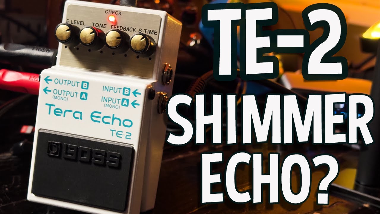 Boss TE-2 Tera Echo - It's Full of Space - YouTube