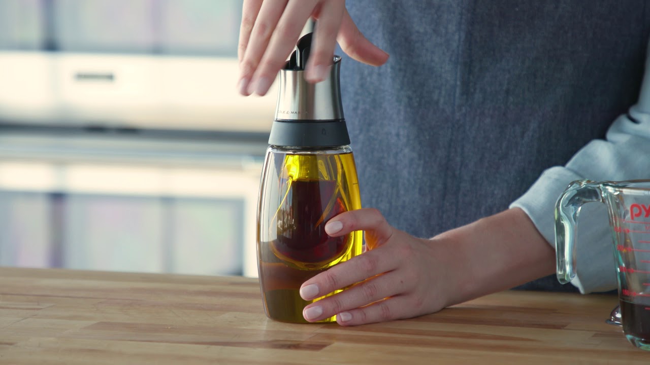 Cole and Mason 2-in-1 Oil and Vinegar Dispenser - YouTube