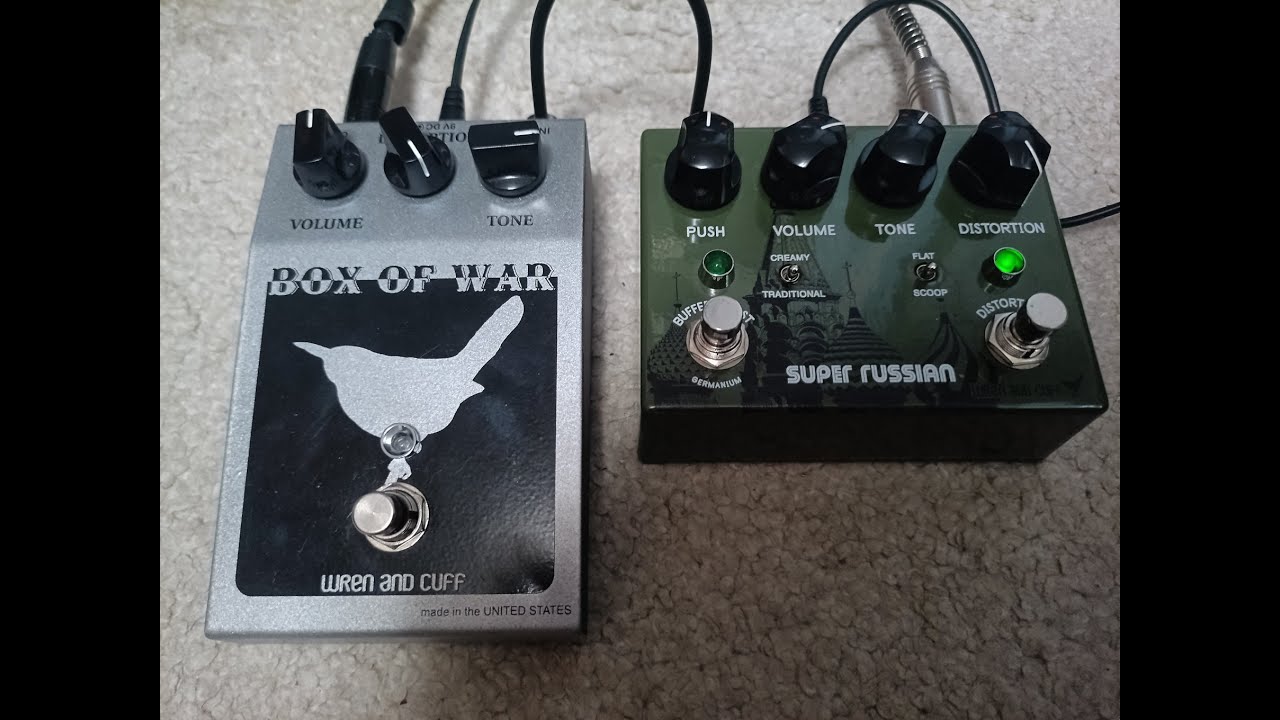 Wren and Cuff Box of War vs Super Russian Tall Font - YouTube