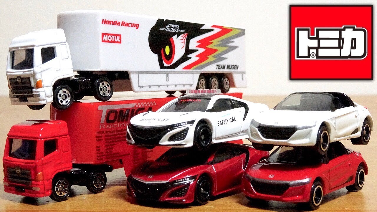 Tomica Tomica Gift Honda Collection Team Mugen Transporter NSX