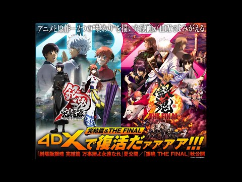 4DXで上映決定だァァァァ‼‼】『劇場版銀魂 完結篇 万事屋よ永遠なれ