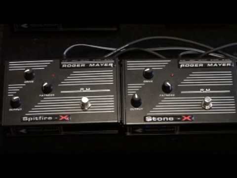 Roger mayer Spitfire X vs Stone X demo.mp4 - YouTube
