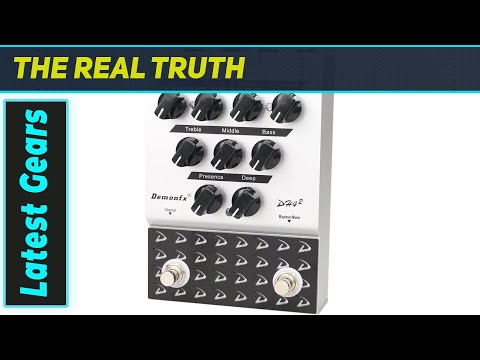 Demonfx DH4-2: Killer Dual Channel Bass Preamp - YouTube