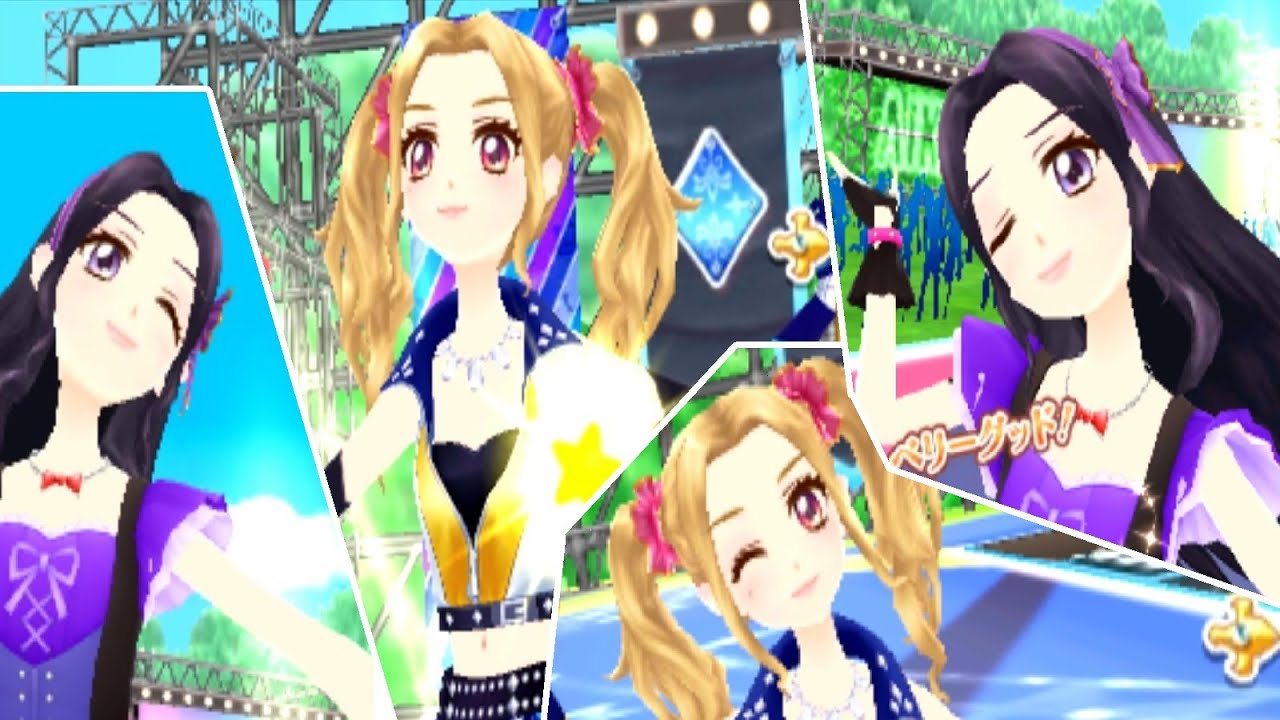 アイカツMyNo1Stage!】大地のの誕生日記念・白樺リサちゃんと「Hey