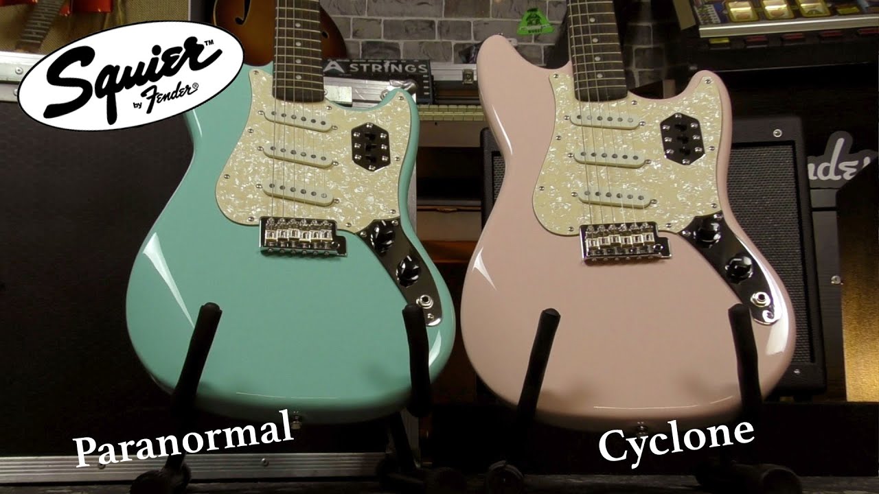 The Squier Paranormal Cyclone - YouTube