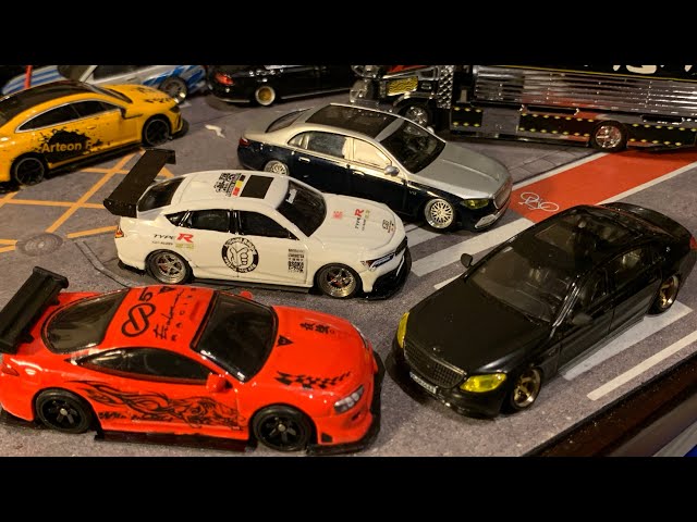 トミカ改造・ホットウィール改造1/64custom】エクリプス、環状族仕様