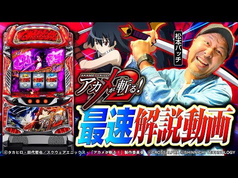 スマスロ Lアカメが斬る！2【クロスアルファ】│2024年7月8日導入予定