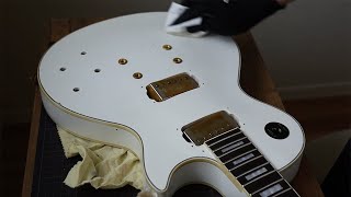 PLAYTECH レスポールタイプのクリーニング｜Croquetteギター機材研究