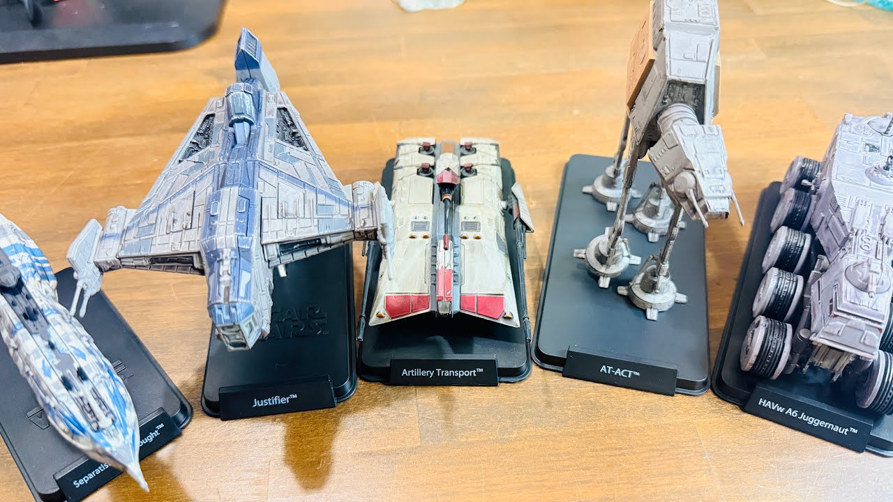 56号～70号スターウォーズ スターシップ＆ビークルコレクション紹介