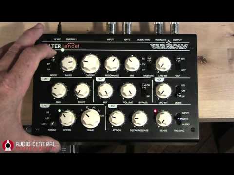 Vermona Filter Lancet Synth Embedding - YouTube